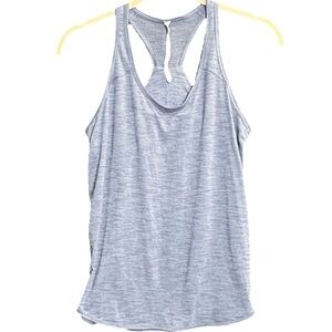 Lululemon Essential Tank Blue Luon Loose Lightweight Racerback Sz 4